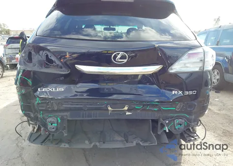 2010 Lexus Rx 350 из США, поврежденный, VIN 2T2BK1BA4AC030135